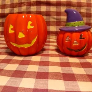 Hallmark Halloween candle holders